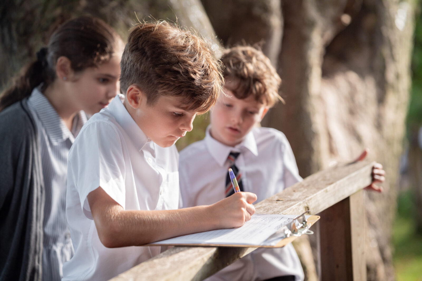 Students at Wellesley Haddon Dene school