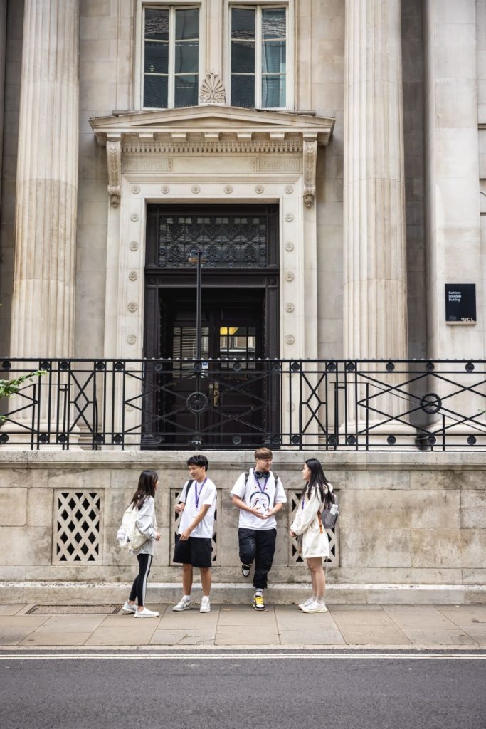 Innovate Summer Academy students at UCL