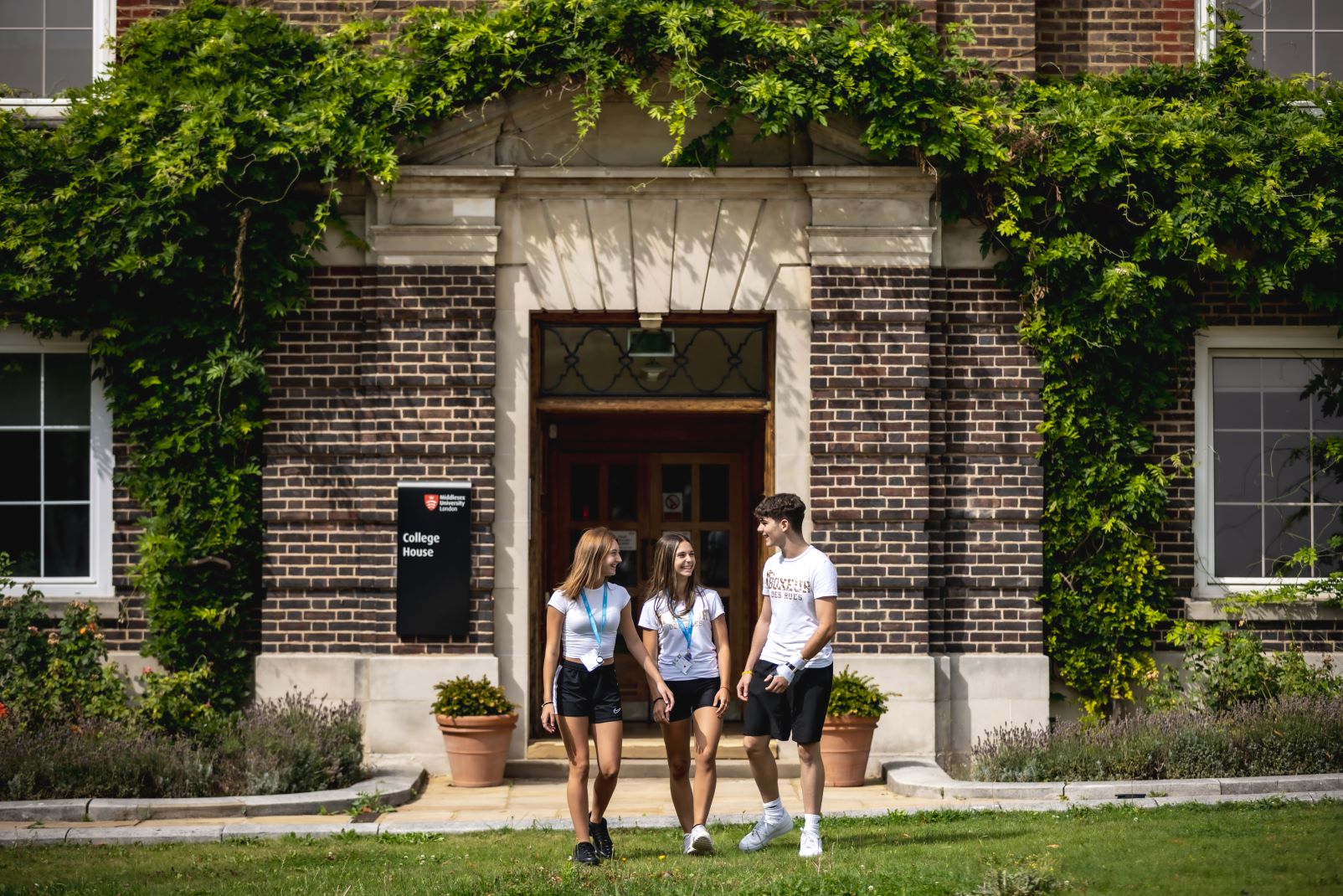 Language in Action students at Middlesex University