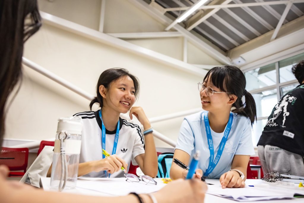 Language in Action students at Middlesex University