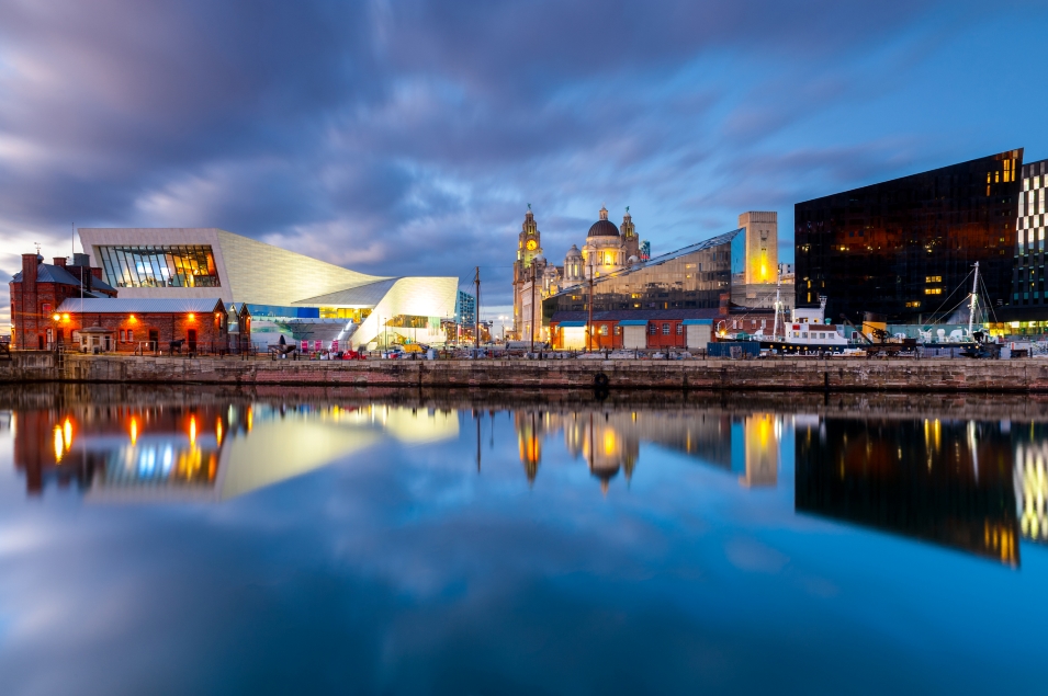 Liverpool waterfront views