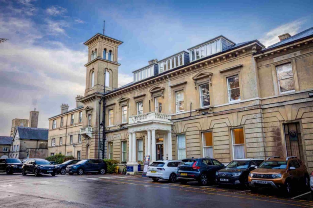 Exterior of Beechwood School building
